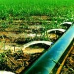 Folding irrigation pipe (hydroflum)