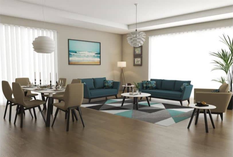 IRA Modern MDF Coffee Table
