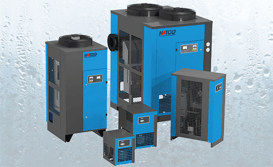 Refrigerated dryers